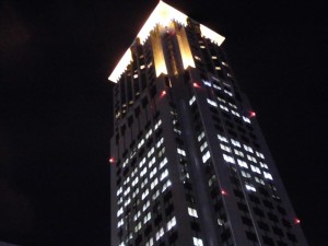 ホテル阪急インターナショナル・夜