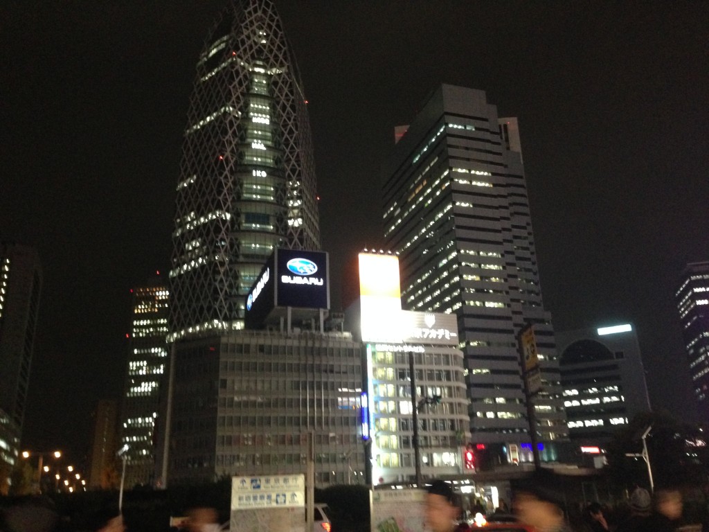新宿駅西口の景色