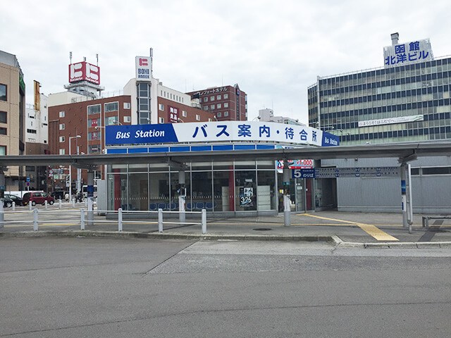 JR函館駅　停留所